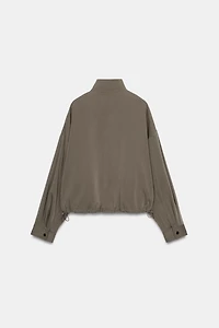 BLOUSON BOMBER COL MONTANT