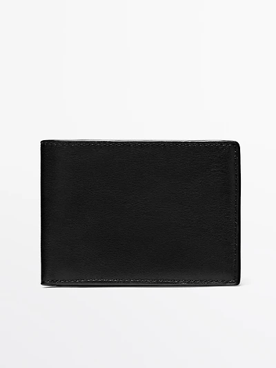 Nappa leather landscape wallet