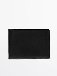 Nappa leather landscape wallet