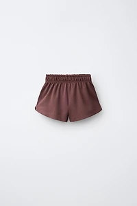 INTERLOCK T-SHIRT AND BERMUDA SHORTS SET