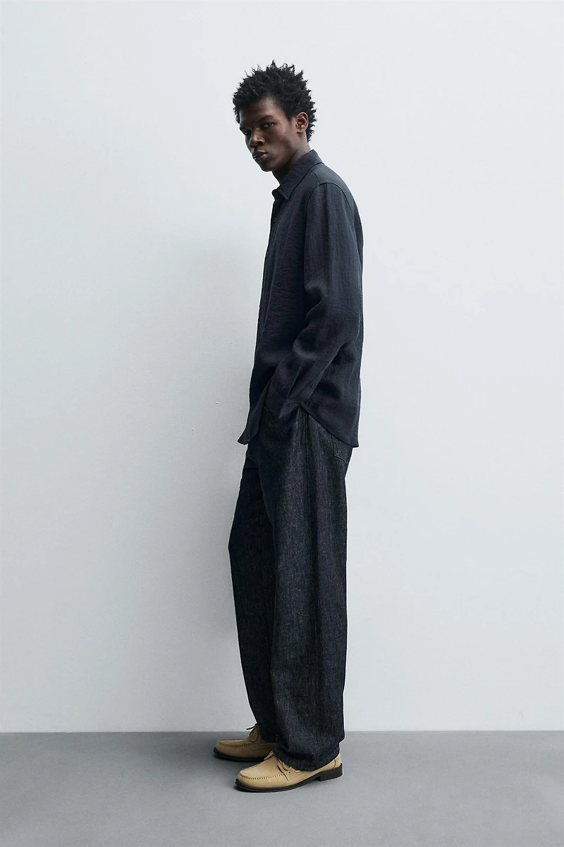 CHEMISE FLUIDE COUPE DÉCONTRACTÉE