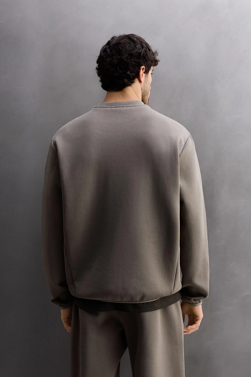 SWEAT TECHNIQUE COL ROND