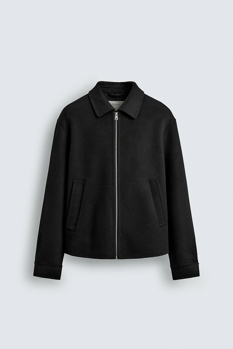 ORIGINS WOOL ZIPPERED JACKET