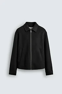 ORIGINS WOOL ZIPPERED JACKET
