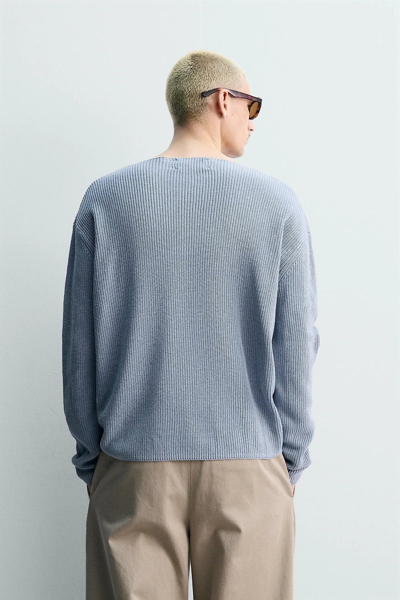 SILK - LINEN TEXTURED JUMPER