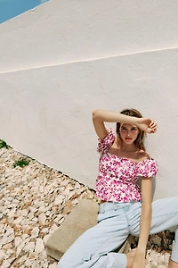 TOP BUSTIER IMPRIMÉ