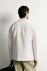REGULAR FIT POCKET OVERSHIRT