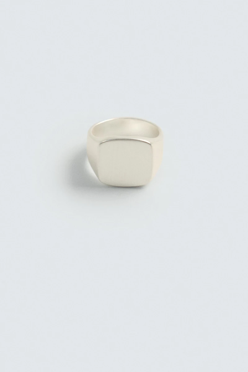 METAL SIGNET RING