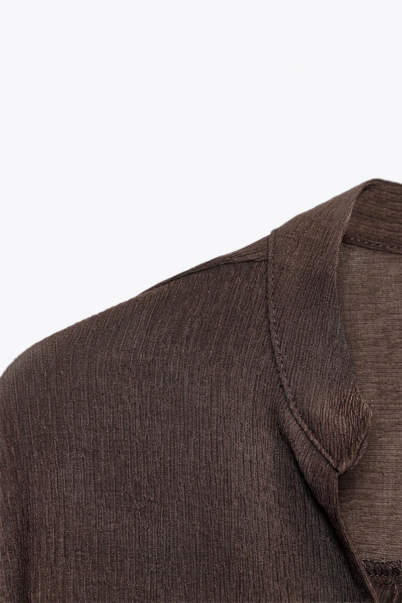 BLOUSE EN GAZE DE COTON
