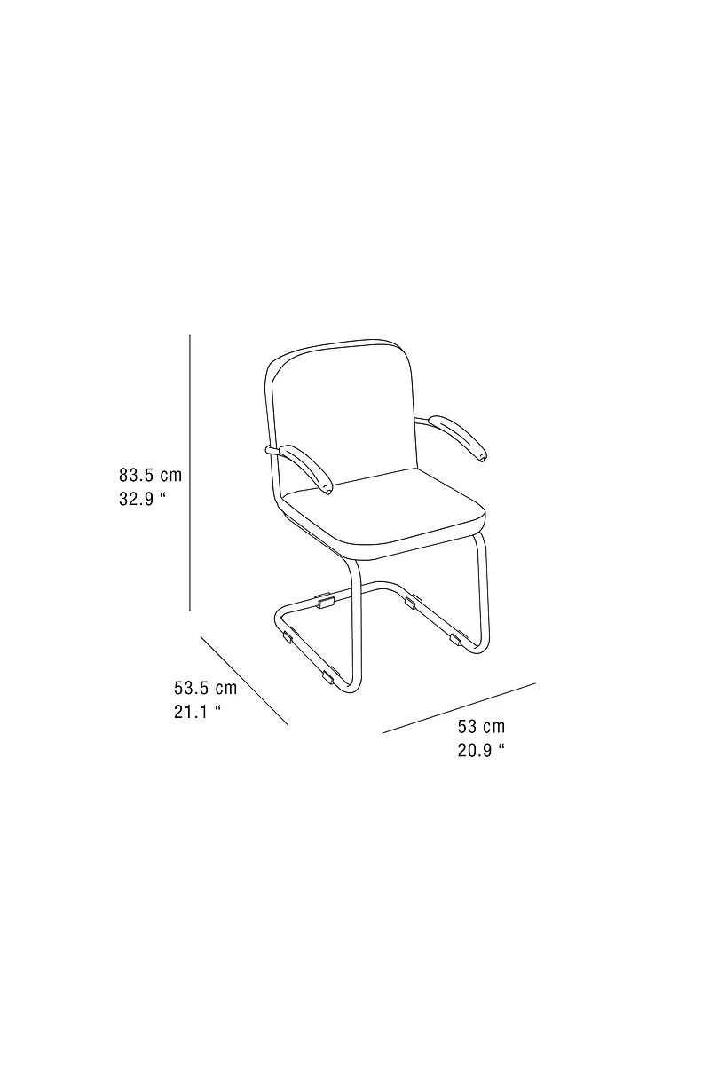 VINTAGE CHROME CHAIR