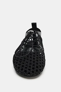 LOW HEEL MESH SHOES