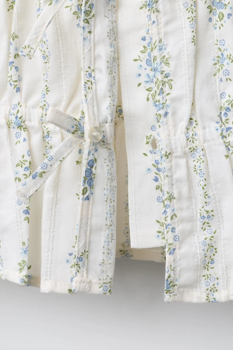 TOP IMPRIMÉ FLEURS