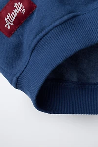 LETTER PATCH SWEATSHIRT