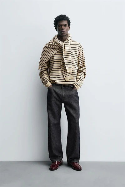 WOOL - CASHMERE STRIPED JUMPER