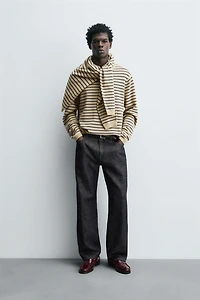 WOOL - CASHMERE STRIPED JUMPER