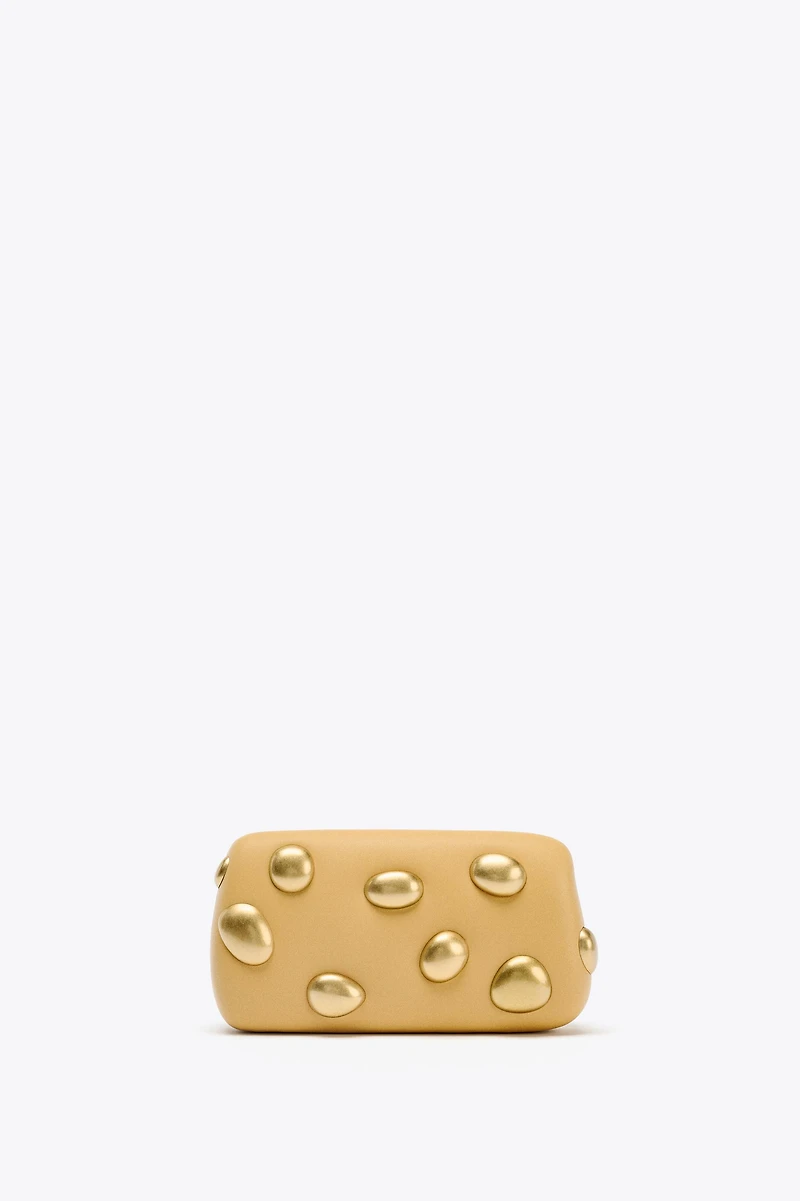 METAL APPLIQUÉ CLUTCH
