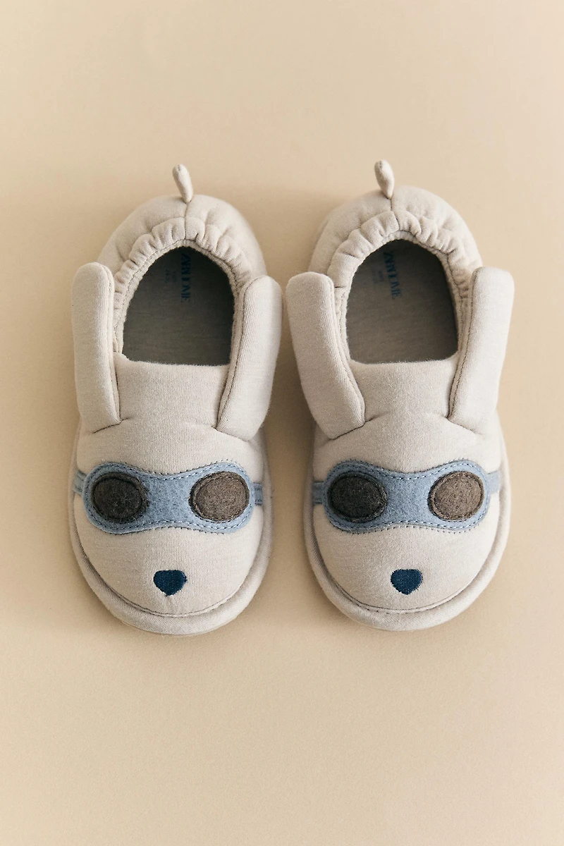 CHILDREN'S DOG SLIPPERS