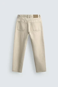 STRAIGHT ANKLE FIT JEANS