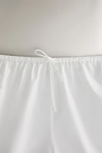 SHORT COTON BRODERIES