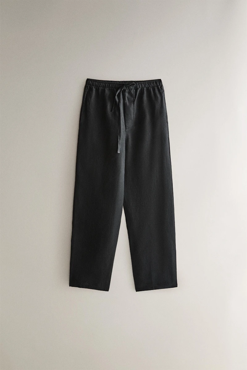 LINEN TROUSERS
