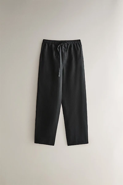 LINEN TROUSERS