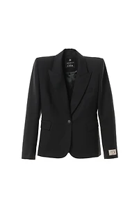 FITTED BLAZER WITH WOOL SHOULDER PADS WILLY CHAVARRIA X ZARA