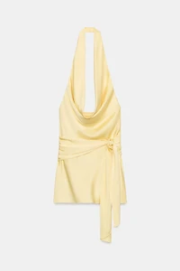 ROBE MINI SATINÉE À FAJÍN