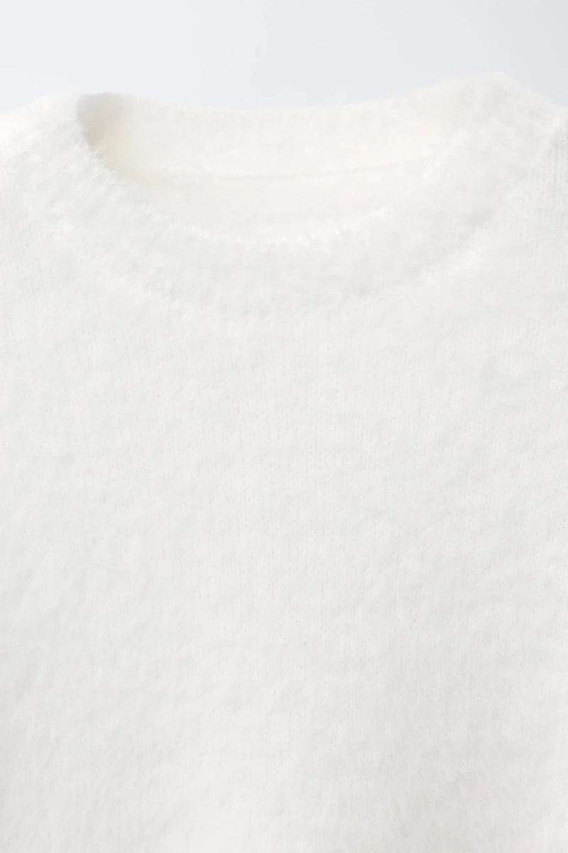 PULL EN MAILLE EFFET POIL