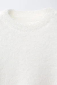 PULL EN MAILLE EFFET POIL