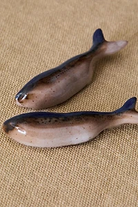 LOT PORTE-PIQUES CÉRAMIQUE POISSON (LOT DE 2