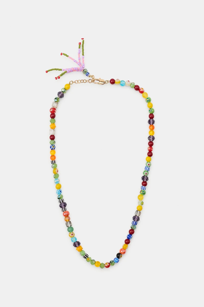 COMBINED BEAD NECKLACE