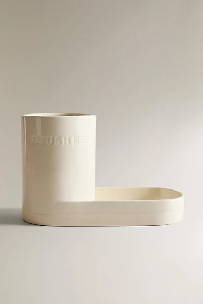 CERAMIC UTENSIL HOLDER