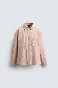 CHEMISE RAYURES PIÈCES CHAMPION ® X ZARA