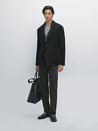 Pantalon slim fit imitation jean