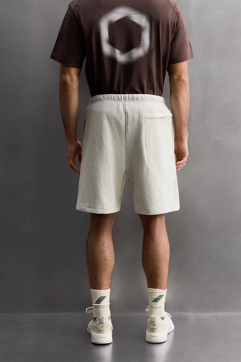 COTTON JOGGER BERMUDA SHORTS