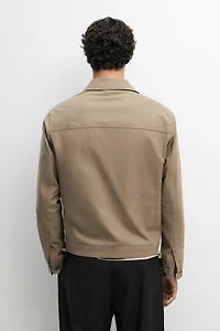 Double pocket trucker jacket