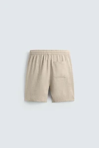 SHORT RELAXED FIT VISCOSE - LIN