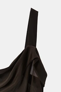 ROBE EN VISCOSE 100% ET BRODERIES DENTELLE