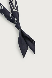 BANDANA À IMPRIMÉS GRAPHIQUES