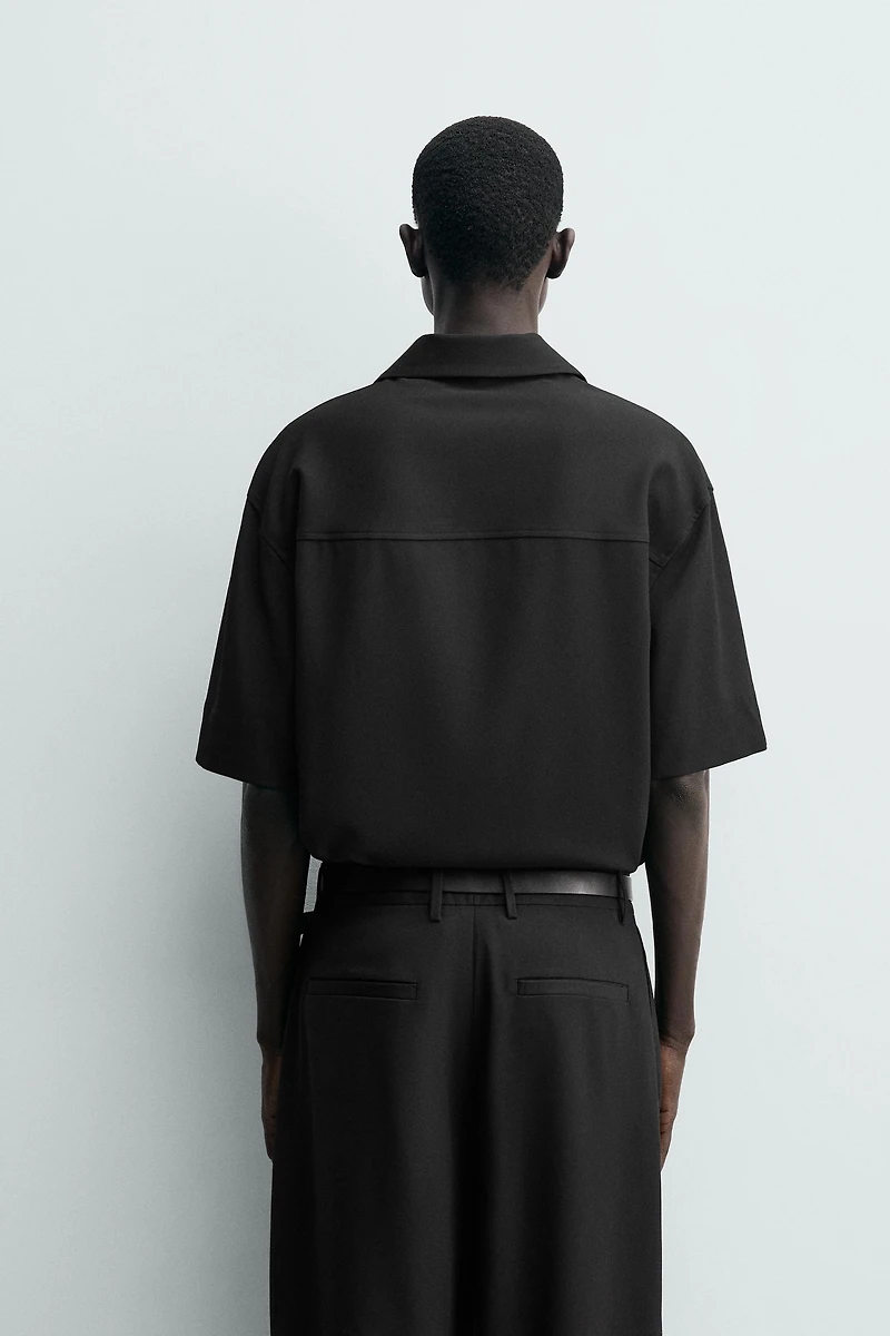 TECHNICAL ZIP POLO SHIRT