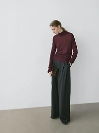 Pantalon large à pinces - STUDIO