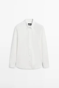 Regular fit 100% cotton shirt