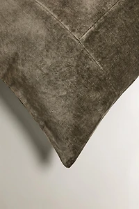 FADED VELVET CUSHION COVER