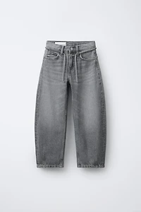 BARREL JEANS WITH BELT