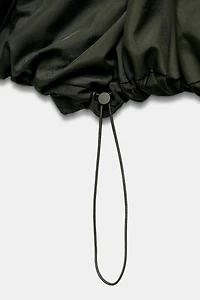 SHORT WATER REPELLENT WINDPROOF HOODIE ANORAK