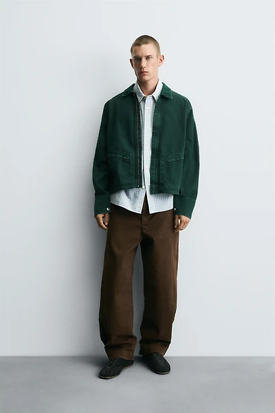 VESTE EN DENIM COURTE