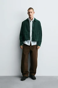 VESTE EN DENIM COURTE