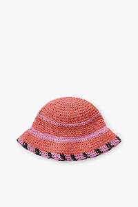 BRAIDED BUCKET HAT
