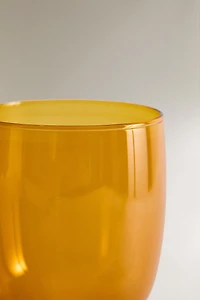 GRAND VERRE À PIED BOROSILICATE COULEUR X COLLAGERIE