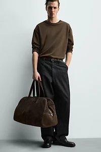 T-SHIRT AVEC FINITIONS DOUBLES EN CONTRASTE